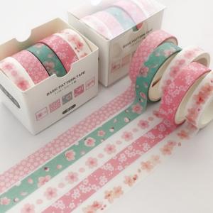 China Stationery  Spot Varnish 20mm Pink Glitter Decorative Washi Tape on sale