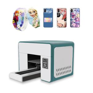 China Mini A3 Size Uv Inkjet 3D Printer Uv Id Card Printer 8 Color Printing Printer on sale