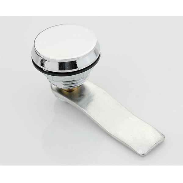 Waterproof Latch Cam Lock , Plane Board Tubular Cam Lock With Dust Proof Cover