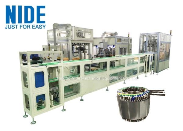 Quality PLC Controlled Automatic Stator Production Assembly Line For Elelctric Motor for sale
