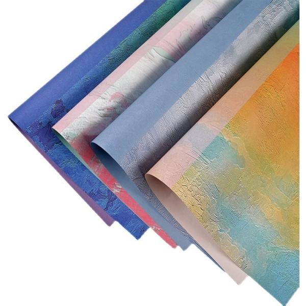 Quality Creative Oil Painting Florist Wrapping Paper 50cmx60cm High GSM for sale
