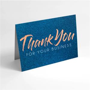Buy cheap 350gsm Ivory Board Paper Card Custom Gift Card Printing For Thank You Card product