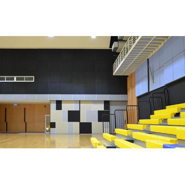 Ceiling Tile RAL7021 Black PVDF Microperforated Aluminium Composite Soundproofin