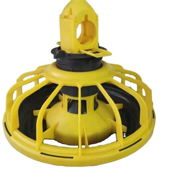 Quality Automatic feeding pan system bird feeders poultry equipment for sale