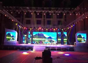 China Large Indoor Movable LED Screen P3.91 RGB Led Display Board For Rent on sale