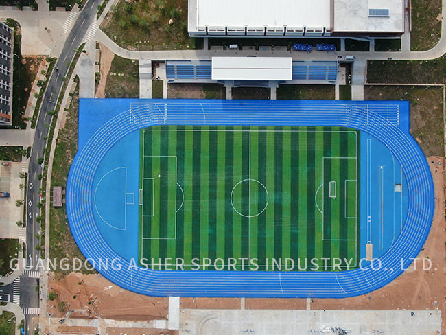PU 13mm Thickness Tartan Running Track High Tensile Bouncing