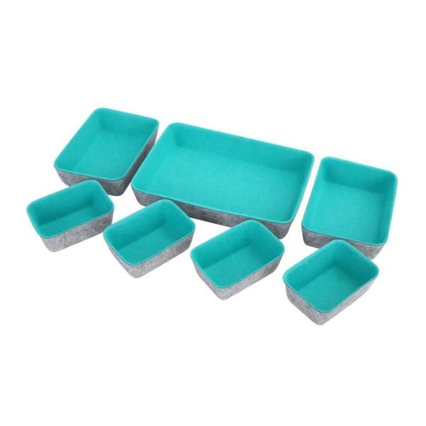 Quality Custom Office Dividers Felt Drawer Organizer For Toothpaste for sale
