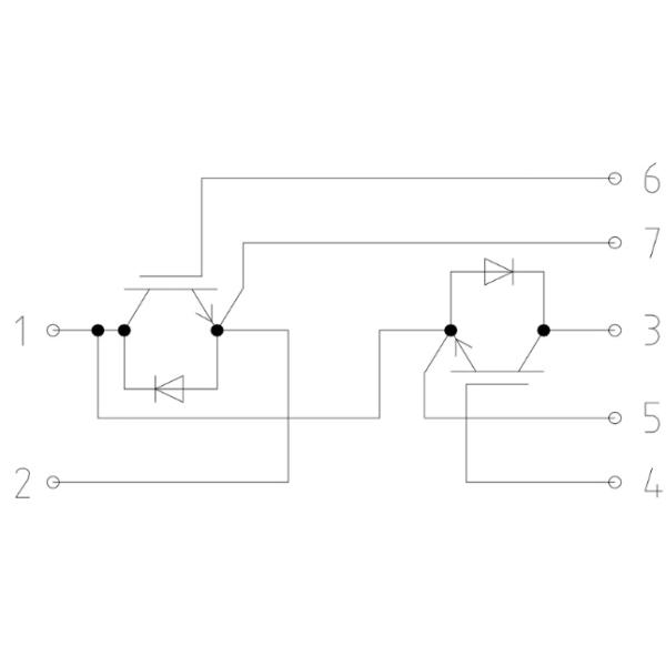 FF300R12KE4 High Power Igbt Module