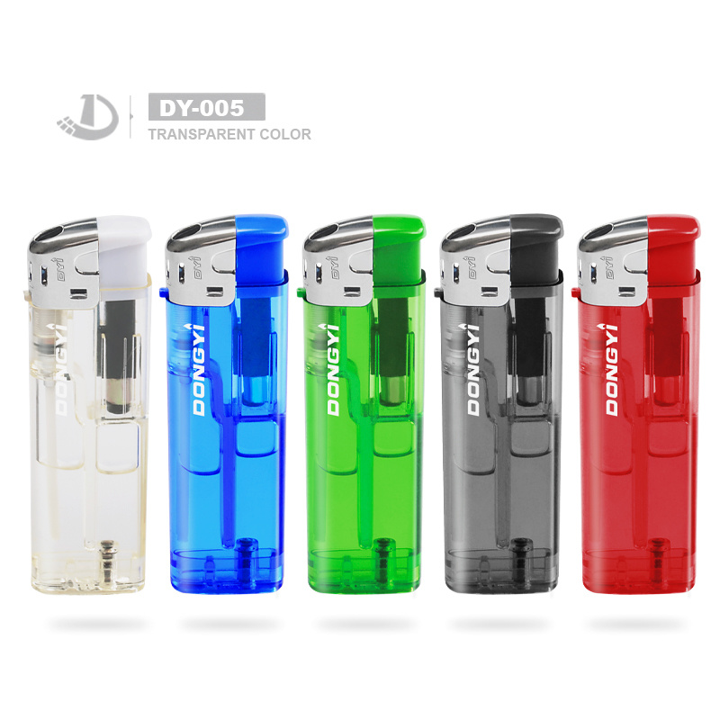 Disposable Colorful Stable Plastic Cigarette Electric Gas Lighter with Competitive Price