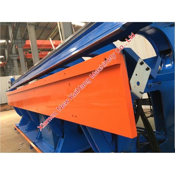 Professional Hydraulic Plate Bending Machine 4 Meter Long CNC Folding / Slitting Machine