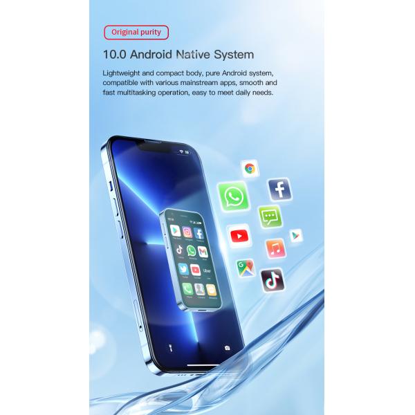 XS15 Dual Card Small 4G Smartphones 3+64GB Compact With Front Camera