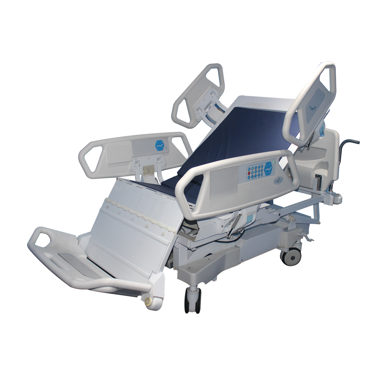 Multifunction Electric Clinic Bed Remote Control Hospital With 75 Degree