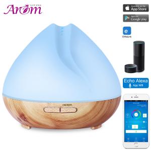 Buy cheap 400ml Voice Control Smart WiFi Essential Oil Diffuser product