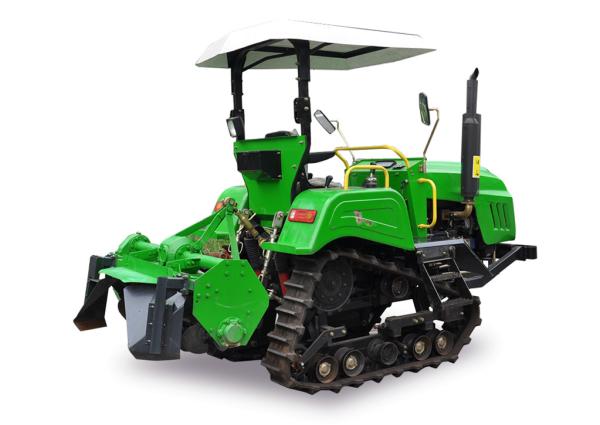 Quality Multifunction Rubber Track Tractor , Crawler  Paddy Field Tractor 50hp 80hp for sale