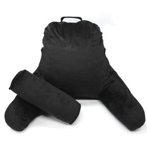 Buy cheap Memory Foam Reading Backrest Pillow Large Pregnancy Wedge With Arms For Bed product