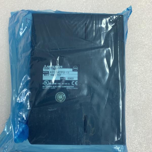 Mitsubishi A2USHCPU-S1 CPU MODULE 24 VDC 1024 DIGITAL INPUTS 30K STEPS NEW AND ORIGINAL GOOD PRICE