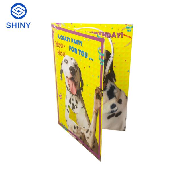 Quality Custom Printing Musical Greeting Card Handmade With Mp4 Player for sale