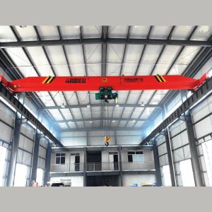 Q235 Steel Overhead Under Running Crane Single Box Girder Crane