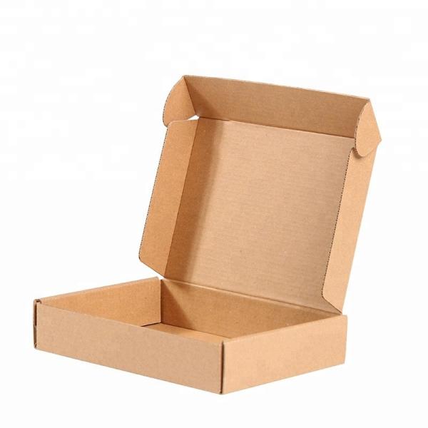 Recycled Materials Custom Logo printing corrugated paper packaging box
