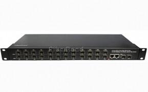 Quality Rack Mount RJ45 Managed Fiber Switch Gigabit Combo SFP Slot for sale