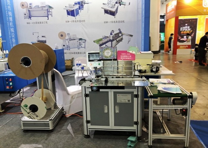 1/4" Wire Twin Loop Binding Machine , 6-8bar Ring Binding Machine