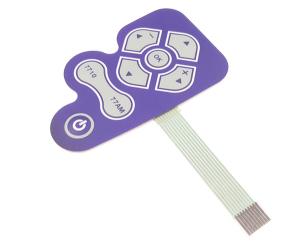 Polycarbonate Polyester Custom Membrane Switches For Aerospace Equipment In Wet Environments