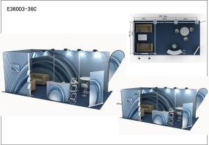 China 10 X 20 Exhibit Booth Displays , Modular Aluminum Pop Up Display Booth on sale