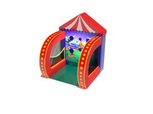 China Football Carnival Inflatable Games 2x2x2.5m For Playground Park on sale
