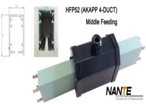 Durable HFP Series Type Overhead Crane Components Enclosed Conductor Rail