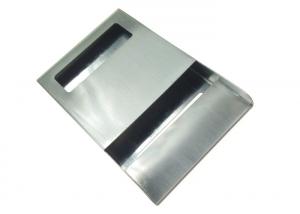 Buy cheap Polished Metal Stamping Parts , Stainless Steel Business Card Holder Brushed Surface product