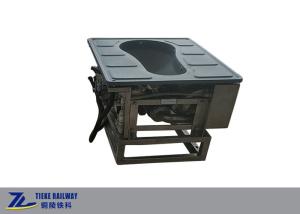 Stainless Steel Or FPR Train Vacuum Toilet System Squat Or Sit Type