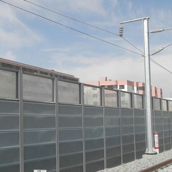 5mm 6mm 10mm Noise Barrier Fence Transparent Sound Barriers Sheet