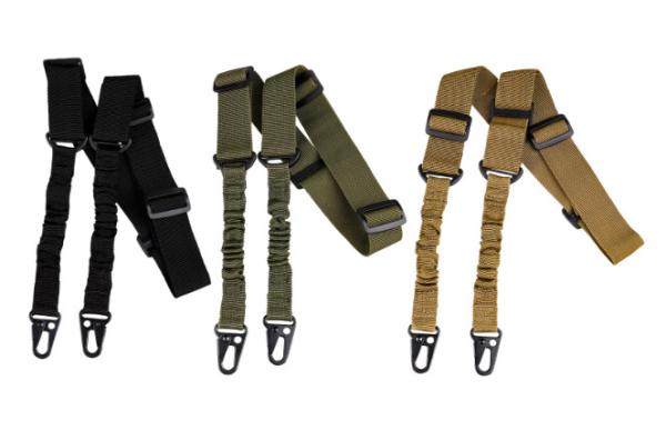 Quality Hot Dual-point Multi-function Tactical Strap Dual-point Mission Rope Army Fan Cs Outdoor Camera Strap for sale