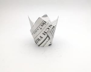 FDA Custom Printed Muffin Cupcakes Tulip Paper Cups