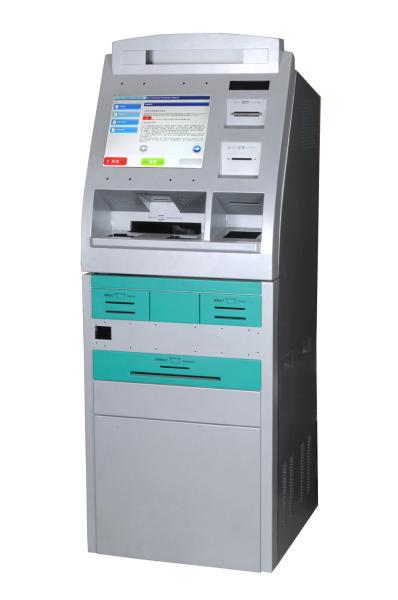 Quality Infrared Touch Screen Multimedia Wifi Kiosk with Card Printer for sale