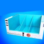 Litho CMYK Custom Printed Display Boxes Clay Coated Paper Yellow