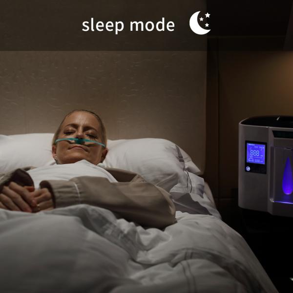 Factory Price Medical Infrared Control 1-7L 90% Portable Oxygen Concentrator Generator