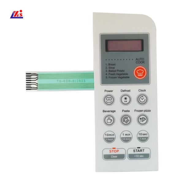 Quality LCD Clear Window Push Button Metal Dome Membrane Switch for sale