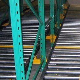 Quality Q235B Logistic Flow Through Pallet Racking Easy Intall for sale