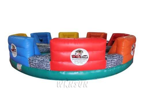 Quality Customized Size Inflatable Carnival Games Interactive Hippo Ball Games for sale