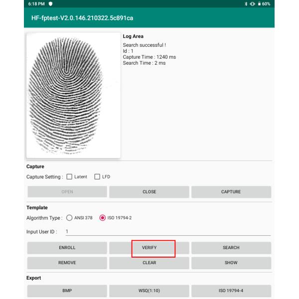 HFSecurity OS1000 USB Biometric Capacitive Fingerprint Scanner