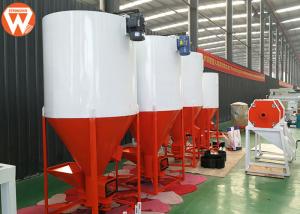 China 2 In 1 Vertical Feed Grinder Mixer , Chicken Feed Powder Premix Chicken Feed Mixer on sale