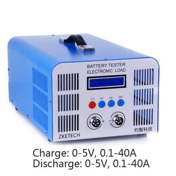 EBC-A40L High Current Lithium Battery Capacity Tester 5V Cycle 35A Charge 40A Discharge