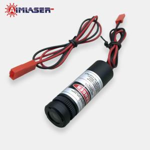 Buy cheap Uniform Distribution Line Laser Module 635nm 50mW 50um For Industrail Robotics Guidance product