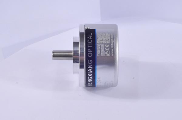 Quality 3600ppr S50 Incremental Digital Shaft Encoder 10mm Axial Length 16mm With 10mm Coupling for sale