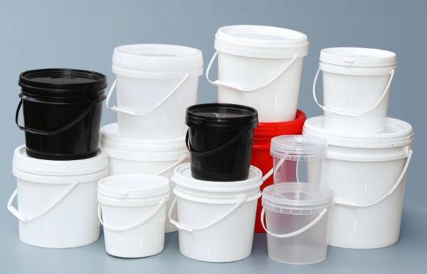 Quality Spout Paint Bucket Plastic Fertilizer Bucket With Secure Closure for sale