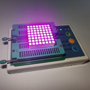 Buy cheap Pink Square 8x8 LED Dot Matrix Display Row Anode Column Cathode For Elevator product