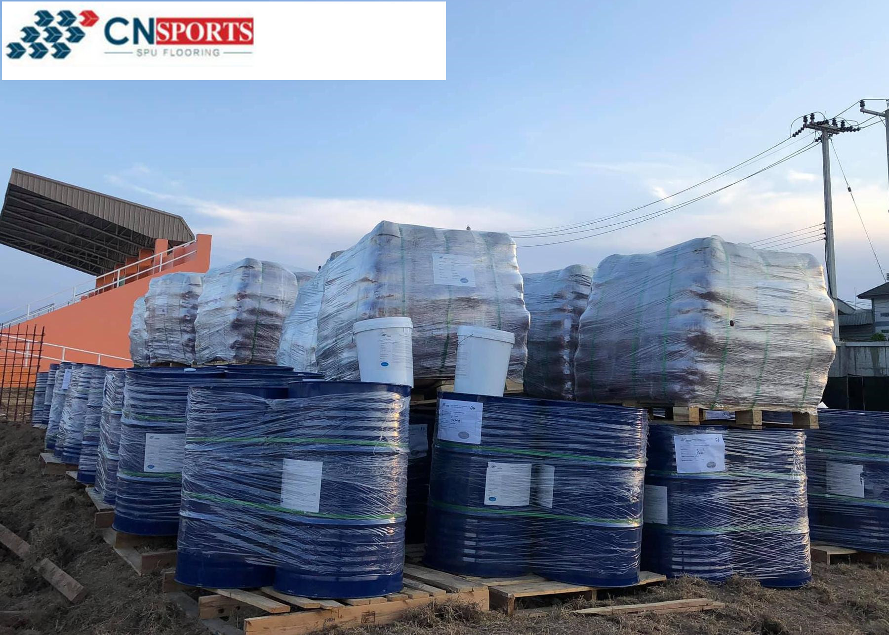 Transparent Crumb Rubber Polyurethane Binder One Component PU Binder