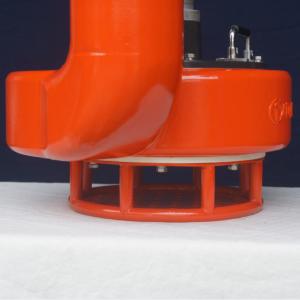 Red Handheld Hydraulic Trash Pump Self Priming Lower Noise