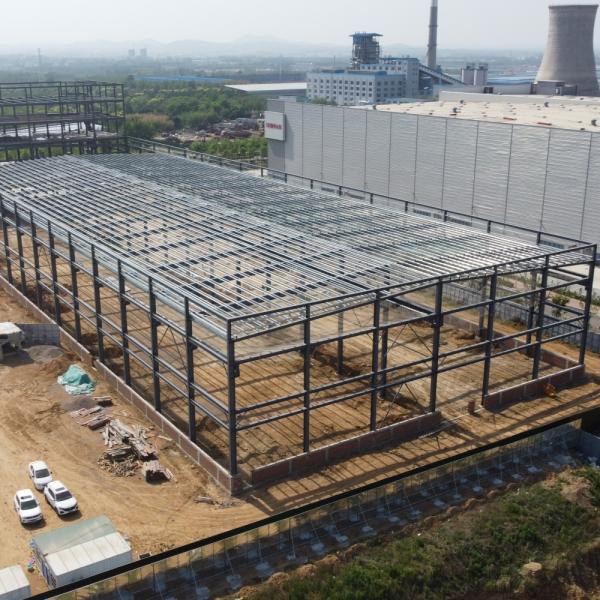 Quality Large Span Pre Engineered Steel Buildings with Crane Support for sale